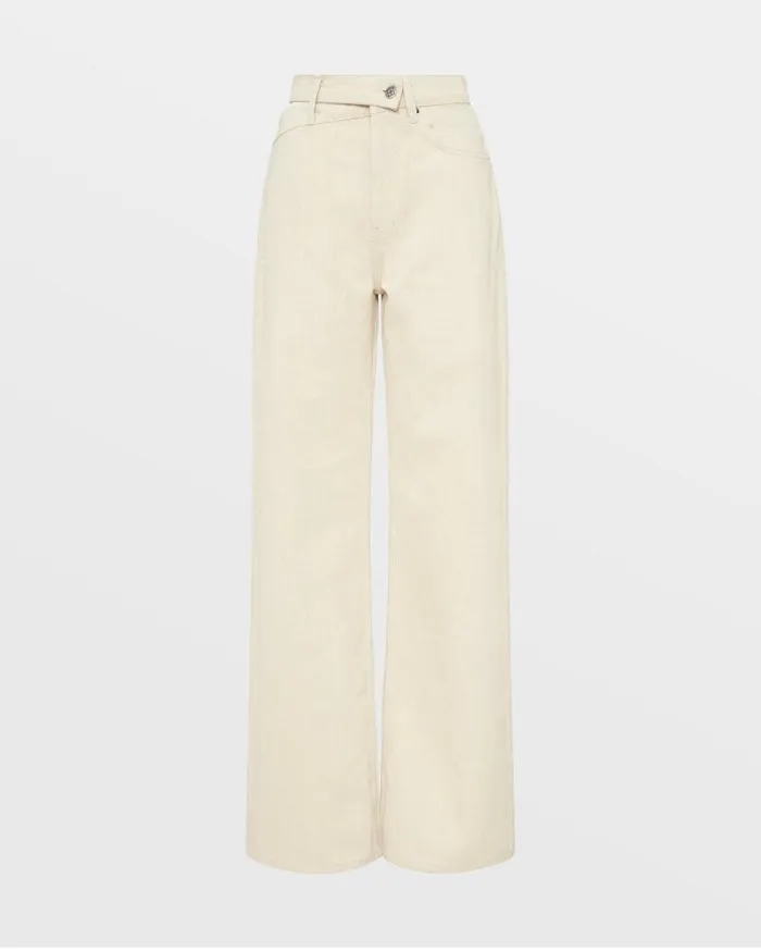 Ksubi Strider Dettached Jean Ecru Womens Baggy