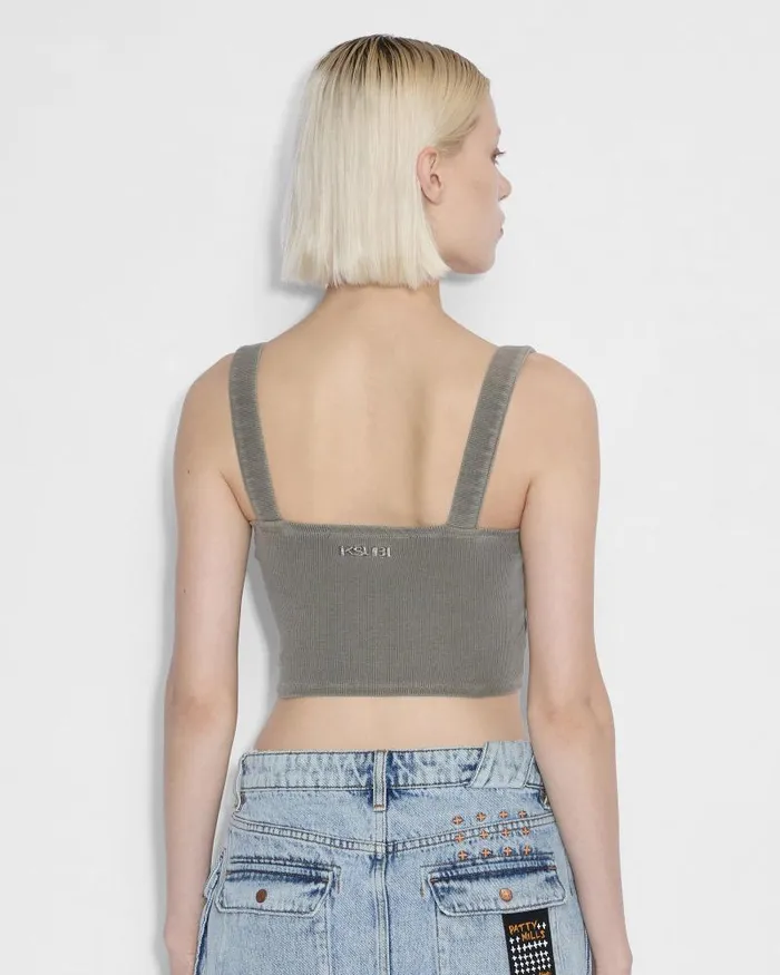 Ksubi Syndicate Buckle Tank Ash WomensMens Patty Mills
