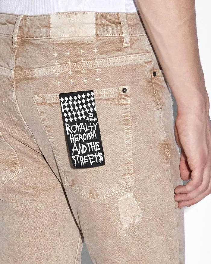 Ksubi Van Winkle Earth Tones Mens Skinny