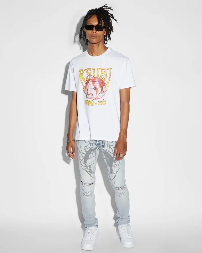 Ksubi Van Winkle Globe Cycle Mens Skinny