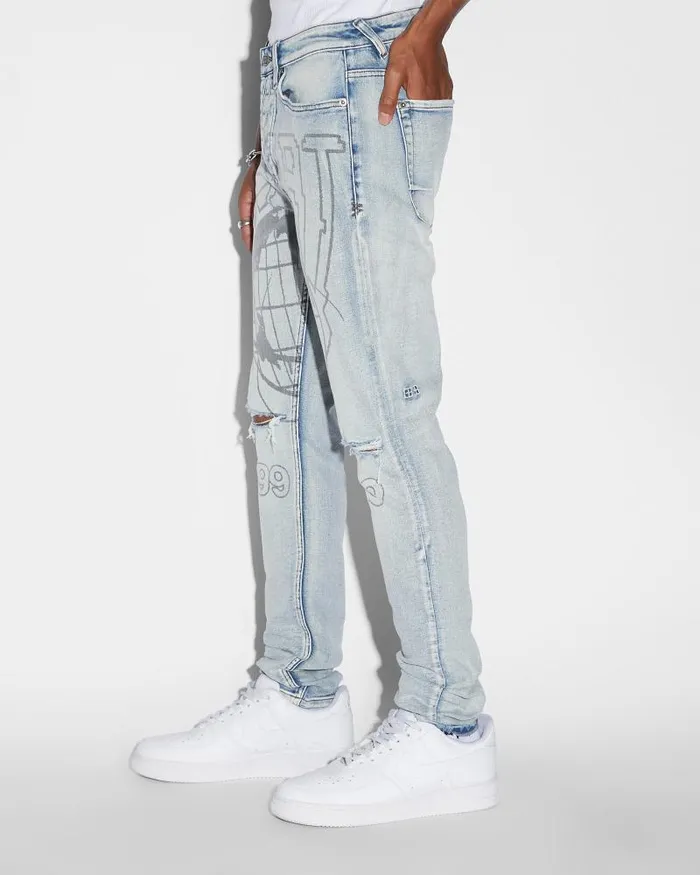 Ksubi Van Winkle Globe Cycle Mens Skinny