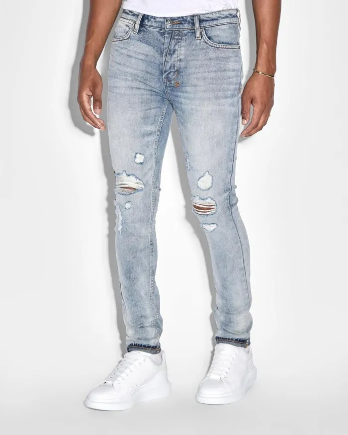 Ksubi Van Winkle Skyhigh Trashed Mens Skinny