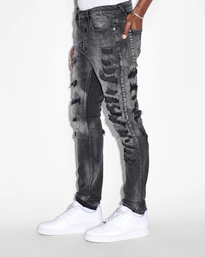 Ksubi Van Winkle Tektonik Black Mens Skinny