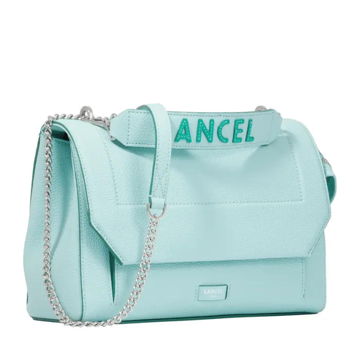 L Flap Bag Mintemerald Women Lancel Shoulder Bags L Flap Bag Mintemerald Women Lancel Shoulder Bags