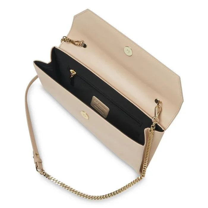 LKBennett Clutch Bags Women Dora Beige Leather Clutch Bag LKBennett Clutch Bags Women Dora Beige Leather Clutch Bag