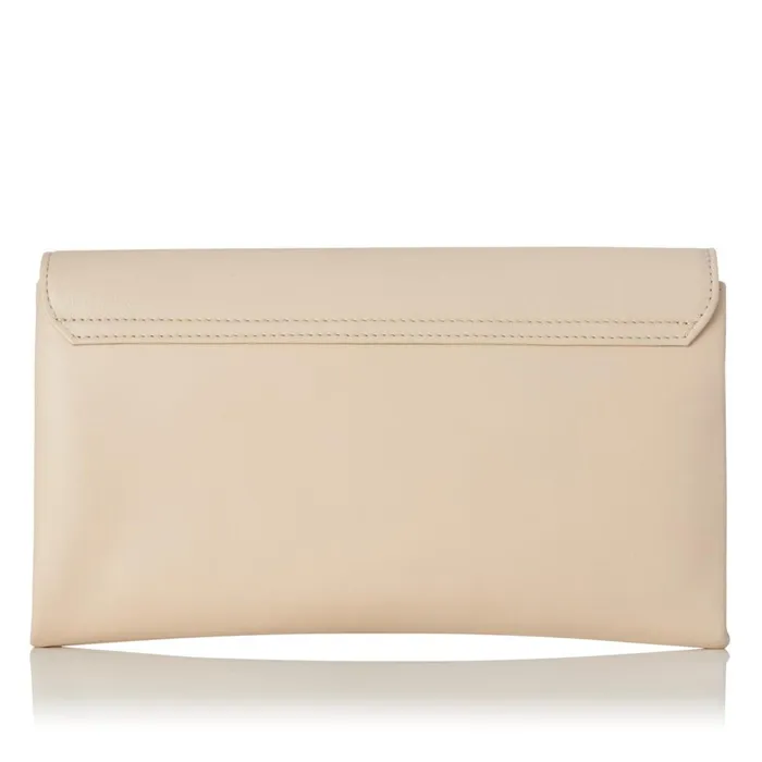 LKBennett Clutch Bags Women Dora Beige Leather Clutch Bag LKBennett Clutch Bags Women Dora Beige Leather Clutch Bag