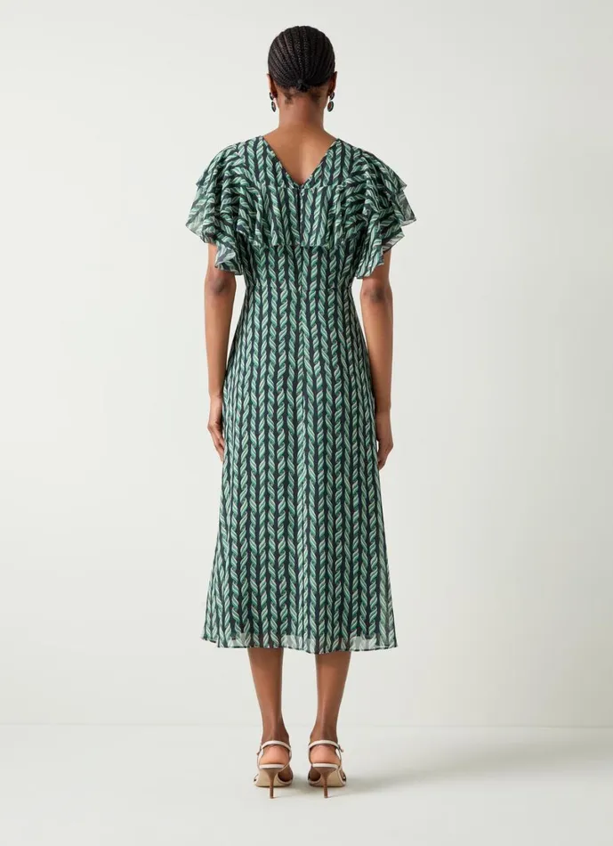 LKBennett Dresses Women Agnes Print Georgette Dress LKBennett Dresses Women Agnes Print Georgette Dress