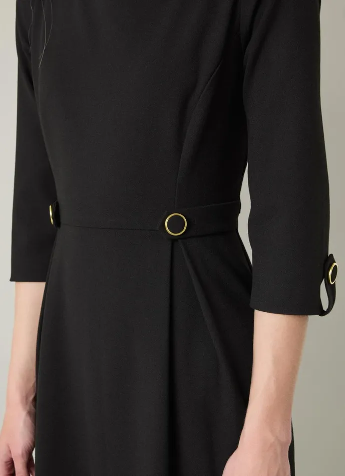 LKBennett Dresses Women Halina Black Dress LKBennett Dresses Women Halina Black Dress