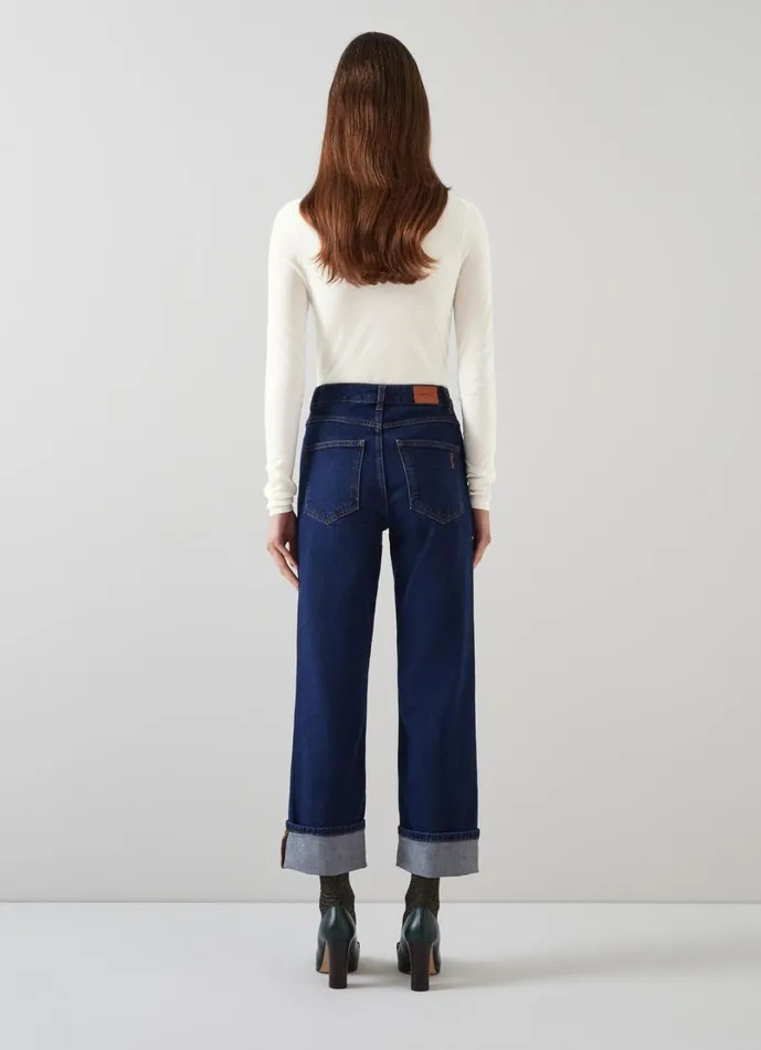 LKBennett Knitwear Women Ellie Cream Sustainably Sourced Merino Turtle Neck Jumper LKBennett Knitwear Women Ellie Cream Sustainably Sourced Merino Turtle Neck Jumper
