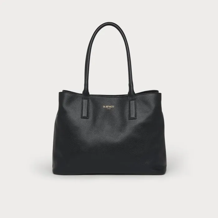 LKBennett Tote Bags Women Lillian Black Leather Tote Bag LKBennett Tote Bags Women Lillian Black Leather Tote Bag