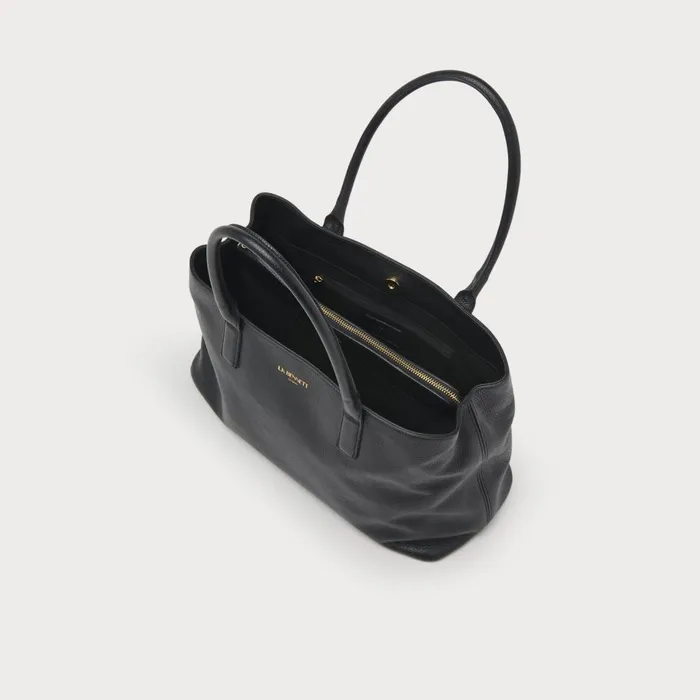 LKBennett Tote Bags Women Lillian Black Leather Tote Bag LKBennett Tote Bags Women Lillian Black Leather Tote Bag