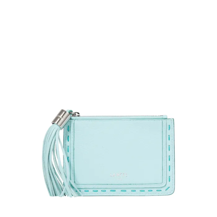 L Zipped Cardholder Mintemerald Women Lancel Card Holder