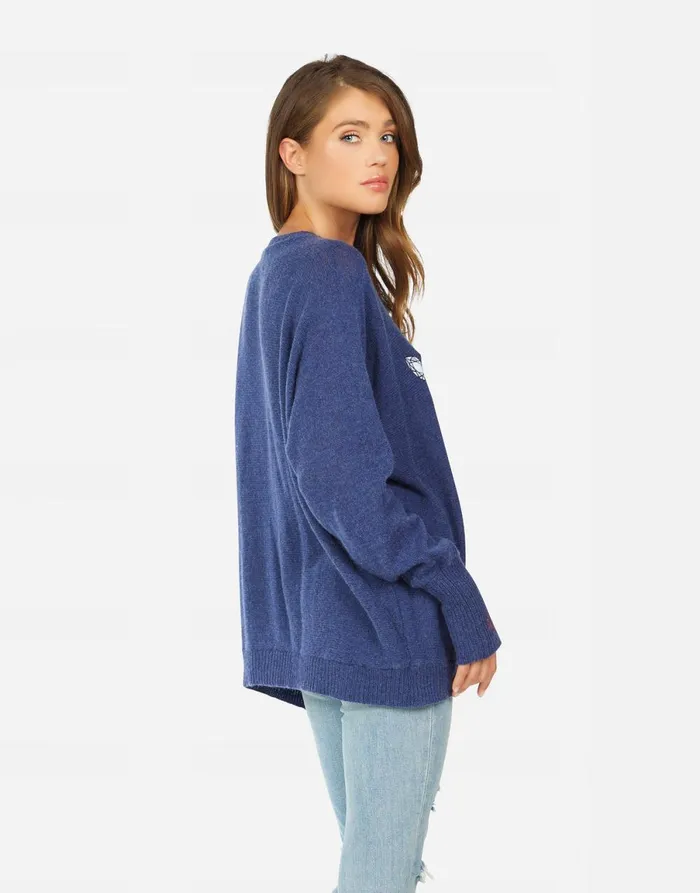 Ladona Diamond Eye Navy Women039s Lauren Moshi Sweaters and Knits