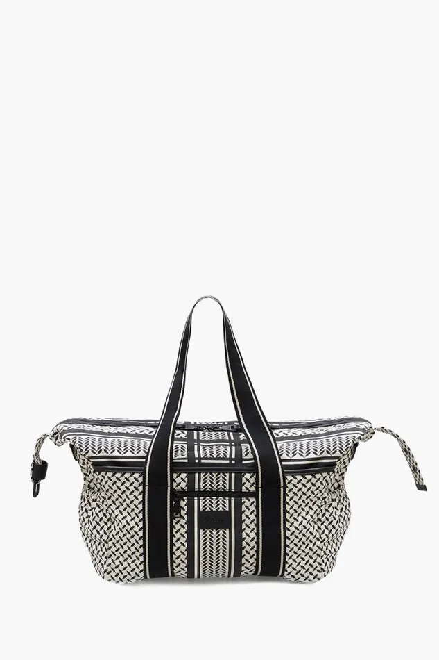 Lala Berlin Bags Big Bag Muriel 20 Canvas Heritage Stripe Black 8211 Women