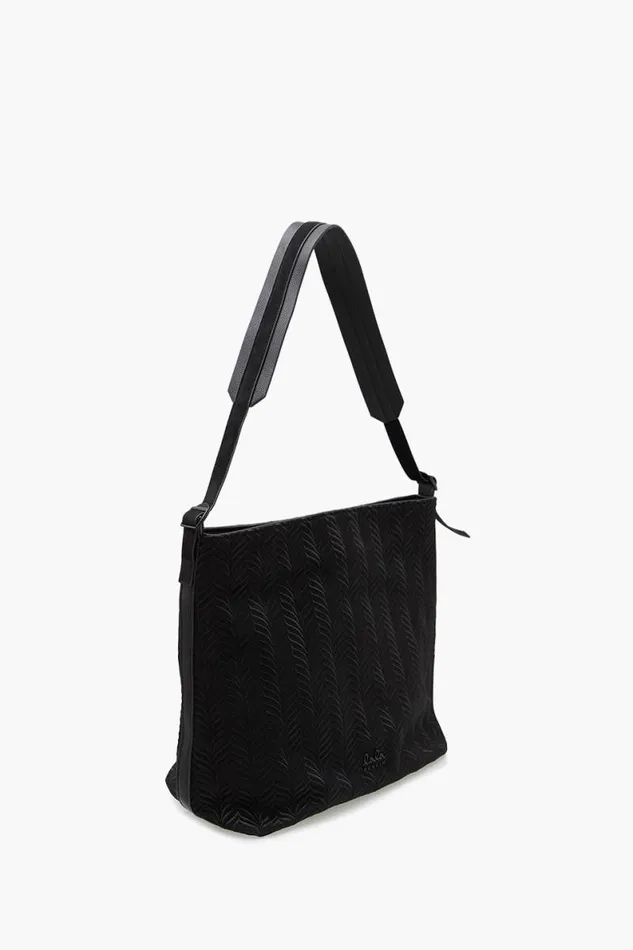 Lala Berlin Bags Hobo Makis Canvas Embroidery Black 8211 Women
