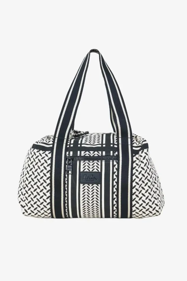Lala Berlin Bags Small Bag Muriel Canvas Heritage Off Whiteblack 8211 Women