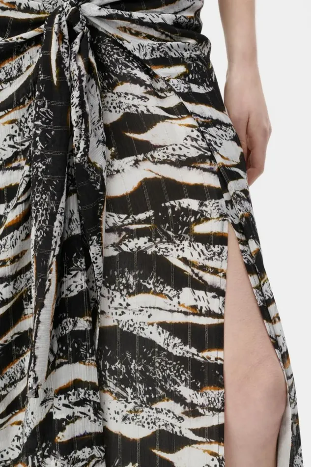Lala Berlin Pants and Skirts Skirt Svyna Viscose Zebra Wave Dot 8211 Women
