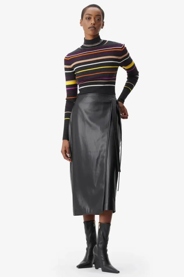 Lala Berlin Pullover Jumper Kallassa Wool Multicolor Stripe 8211 Women