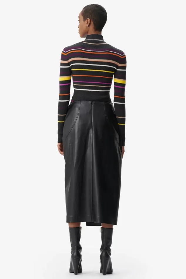 Lala Berlin Pullover Jumper Kallassa Wool Multicolor Stripe 8211 Women