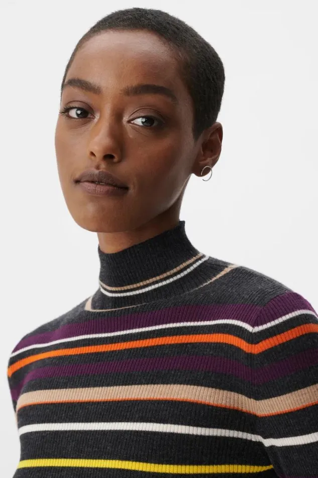 Lala Berlin Pullover Jumper Kallassa Wool Multicolor Stripe 8211 Women