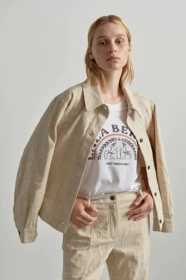 Lala Berlin Shirts and Blouses TShirt Celia Cotton Not Ordinary White 8211 Women