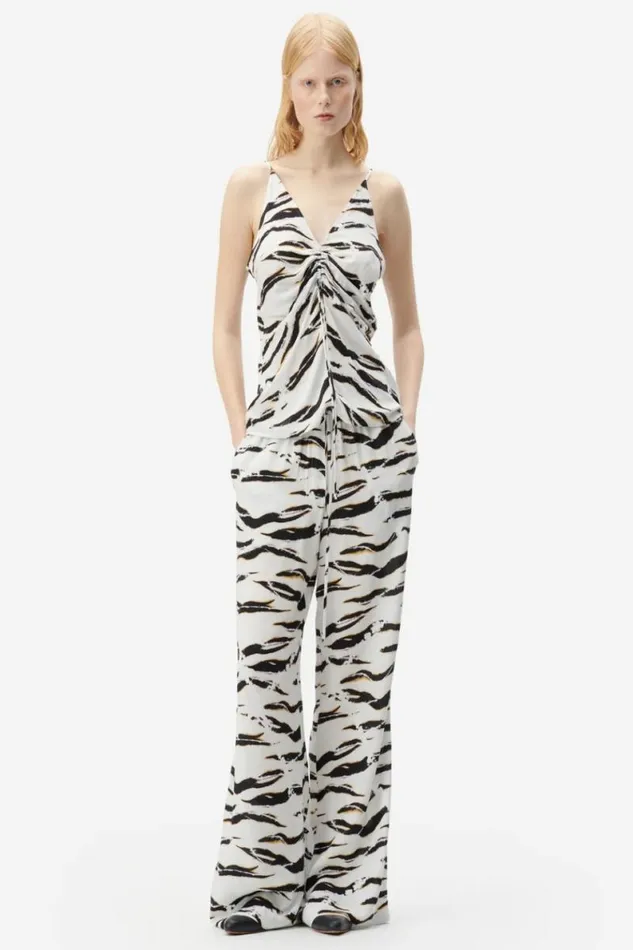 Lala Berlin Shirts and Blouses Top Tiko Viscose Zebra Wave 8211 Women