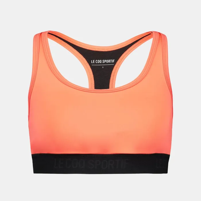 Le Coq Sportif Bra Orange Perf Women Bra And Leggings