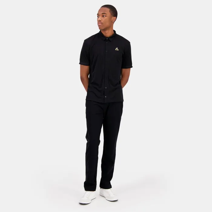 Le Coq Sportif Coq D039or Shirt Manches Courtes Black Men Polos Shirts