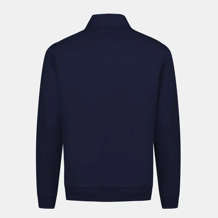 Le Coq Sportif Coq D039or ZipUp Sweatshirtshirt Dark Velvet Men Sweatshirts