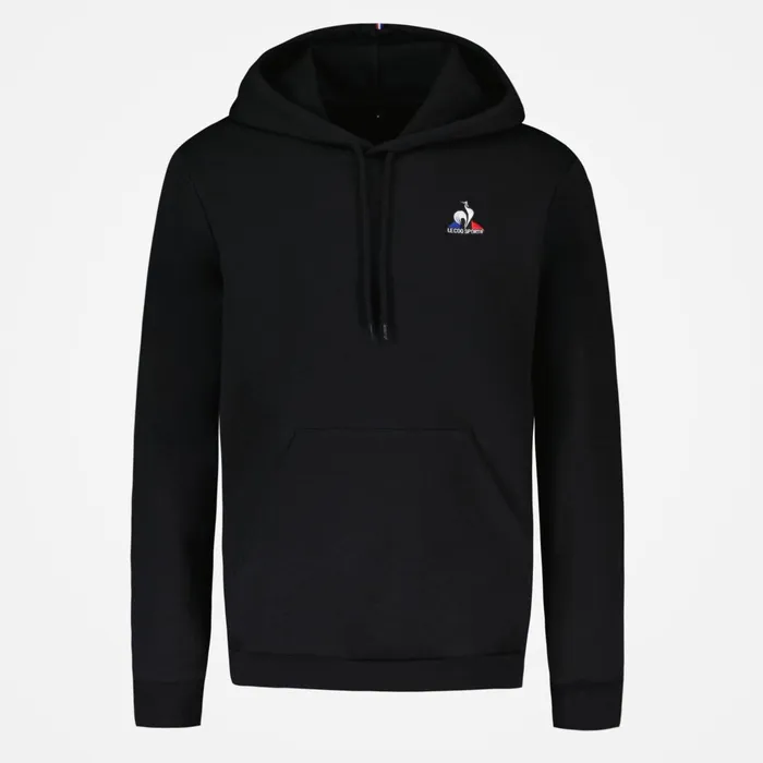 Le Coq Sportif Essentiels Hoodie Black Men Sweatshirts