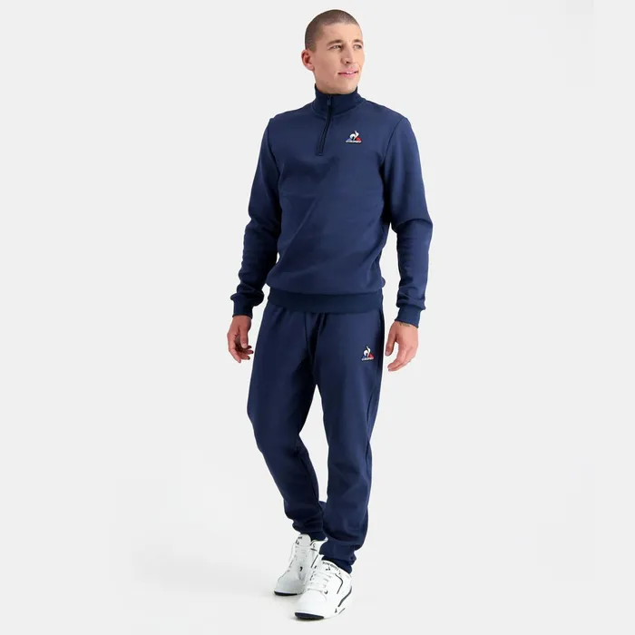 Le Coq Sportif Essentiels Sweatshirt Dress Blues Men Sweatshirts