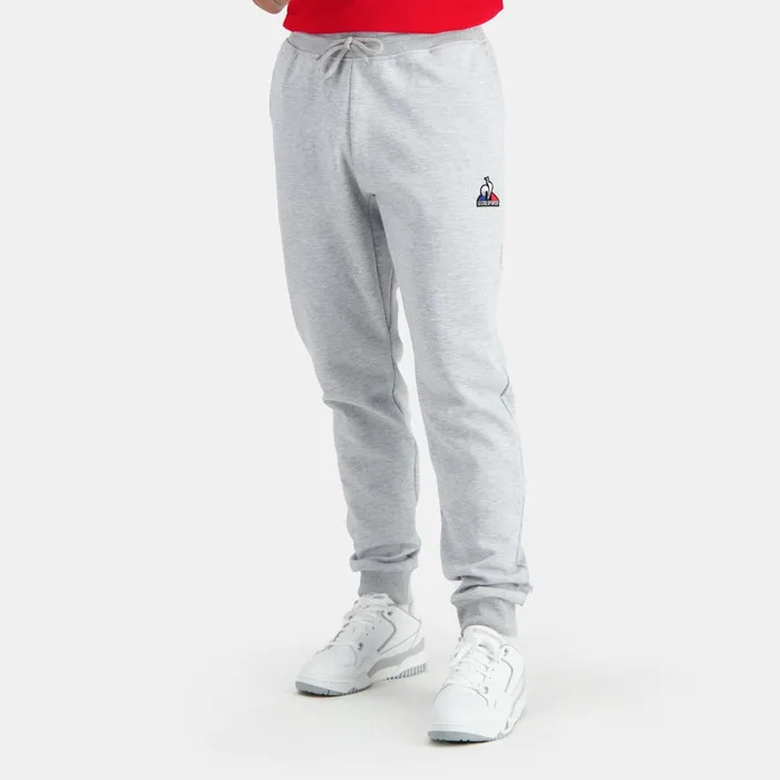 Le Coq Sportif Essentiels Trousers Regular Gris Chin Clair Men Trousers And Joggers
