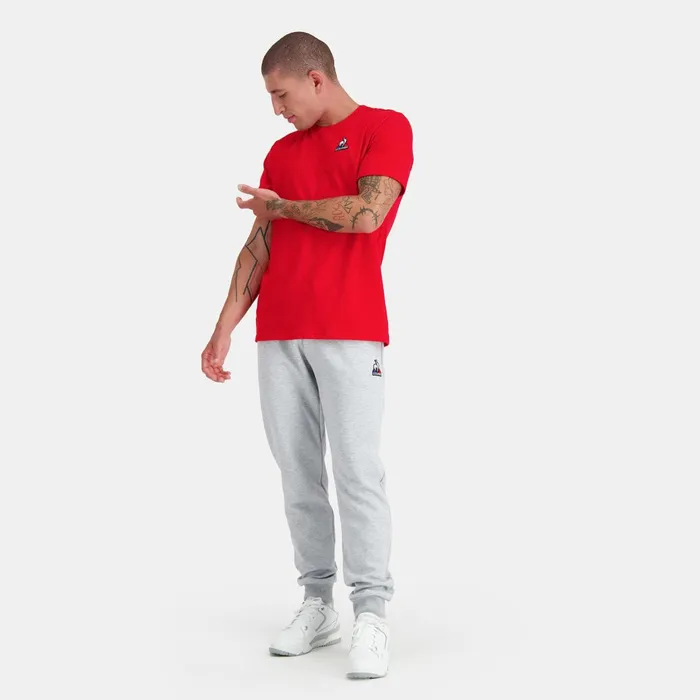 Le Coq Sportif Essentiels Trousers Regular Gris Chin Clair Men Trousers And Joggers