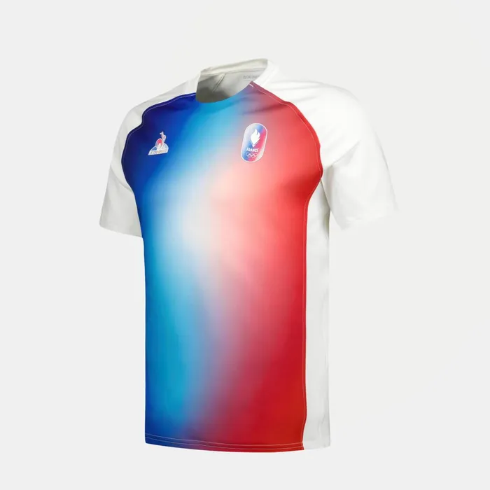 Le Coq Sportif France039s Olympic Team Jersey Marshmallow Gradiant Bbr Men Tshirts And Tops Le Coq Sportif France039s Olympic Team Jersey Marshmallow Gradiant Bbr Men Tshirts And Tops