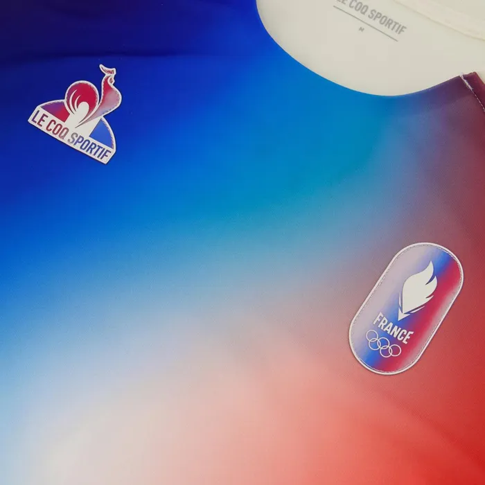 Le Coq Sportif France039s Olympic Team Jersey Marshmallow Gradiant Bbr Men Tshirts And Tops Le Coq Sportif France039s Olympic Team Jersey Marshmallow Gradiant Bbr Men Tshirts And Tops