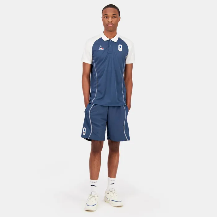 Le Coq Sportif France039s Olympic Team Polo Shirt Insignia Bluemarshmallow Men Polos Shirts Le Coq Sportif France039s Olympic Team Polo Shirt Insignia Bluemarshmallow Men Polos Shirts