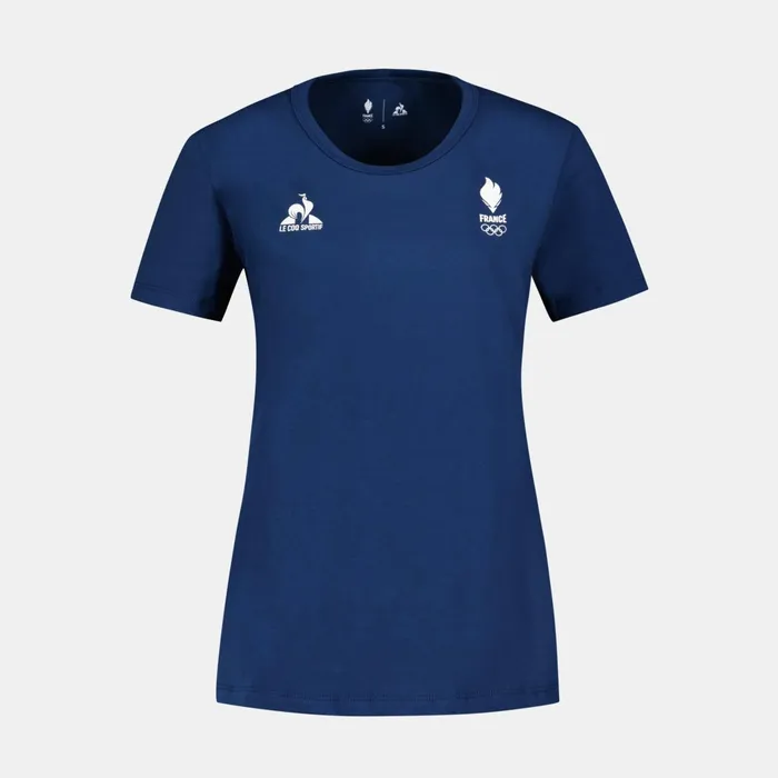 Le Coq Sportif France039s Olympic Team TShirt Insignia Blue Women Tshirts Polos Shirts And Tops Le Coq Sportif France039s Olympic Team TShirt Insignia Blue Women Tshirts Polos Shirts And Tops
