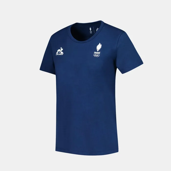 Le Coq Sportif France039s Olympic Team TShirt Insignia Blue Women Tshirts Polos Shirts And Tops Le Coq Sportif France039s Olympic Team TShirt Insignia Blue Women Tshirts Polos Shirts And Tops
