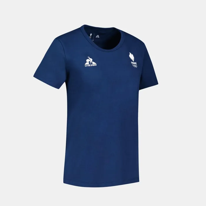 Le Coq Sportif France039s Olympic Team TShirt Insignia Blue Women Tshirts Polos Shirts And Tops Le Coq Sportif France039s Olympic Team TShirt Insignia Blue Women Tshirts Polos Shirts And Tops