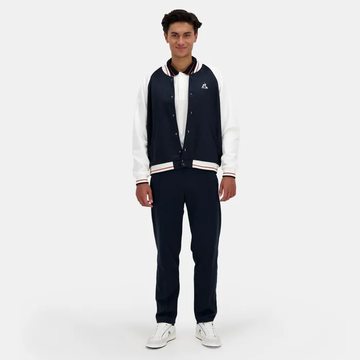 Le Coq Sportif Hritage Bomber Homme Sky Captainmarshmallow Men Jackets