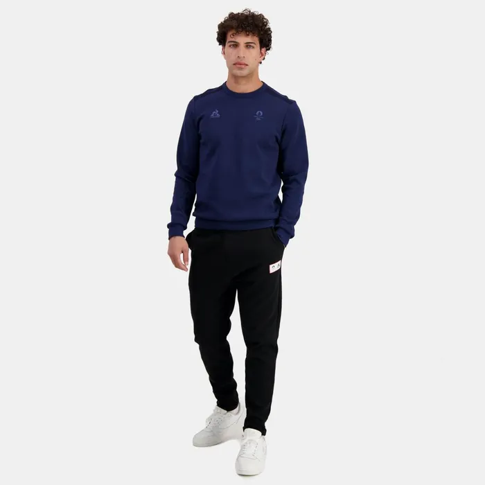 Le Coq Sportif Paris 2024 RoundNeck Sweatshirtshirt MenWomen Sweatshirts