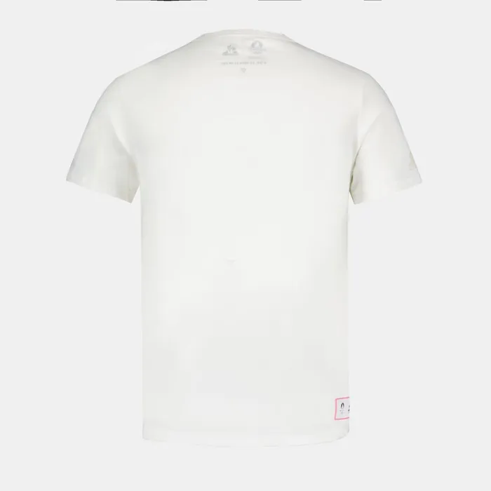 Le Coq Sportif Paris 2024 TShirt Marshmallow MenWomen Tshirts And Tops