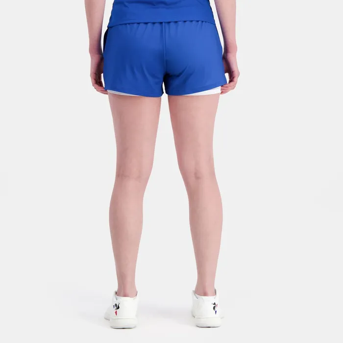 Le Coq Sportif Performance Tennis Shorts Lapis Bluenow Women Trousers Joggers And Shorts