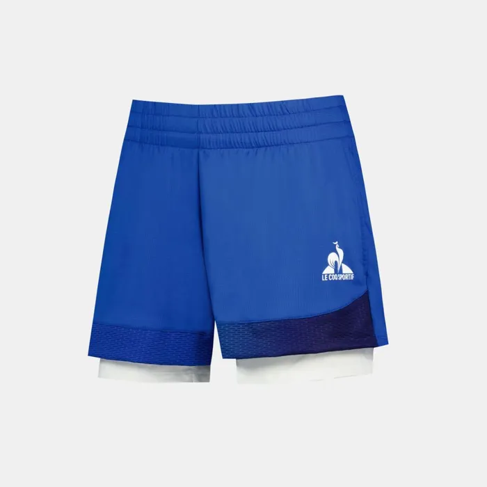 Le Coq Sportif Performance Tennis Shorts Lapis Bluenow Women Trousers Joggers And Shorts