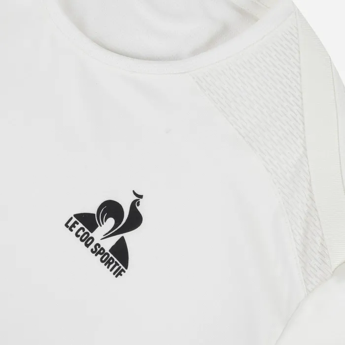 Le Coq Sportif Performance Tennis TShirt Marshmallow Men Tshirts And Tops