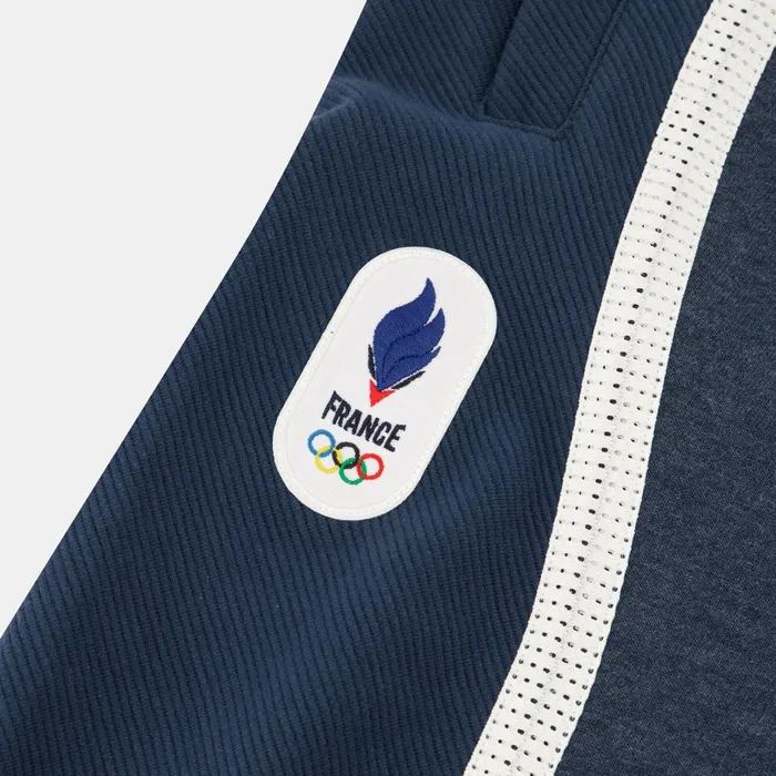 Le Coq Sportif quipe De France Olympique Paris 2024 Pantalon Officiel quipe De France Femme Women Trousers Joggers And Shorts Le Coq Sportif quipe De France Olympique Paris 2024 Pantalon Officiel quipe De France Femme Women Trousers Joggers And Shorts
