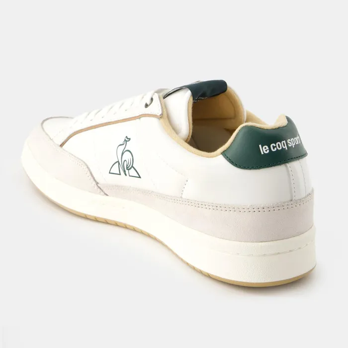 Le Coq Sportif Shoes NOAH2 Optical White Trekking Green Men Trainers And Sneakers Le Coq Sportif Shoes NOAH2 Optical White Trekking Green Men Trainers And Sneakers
