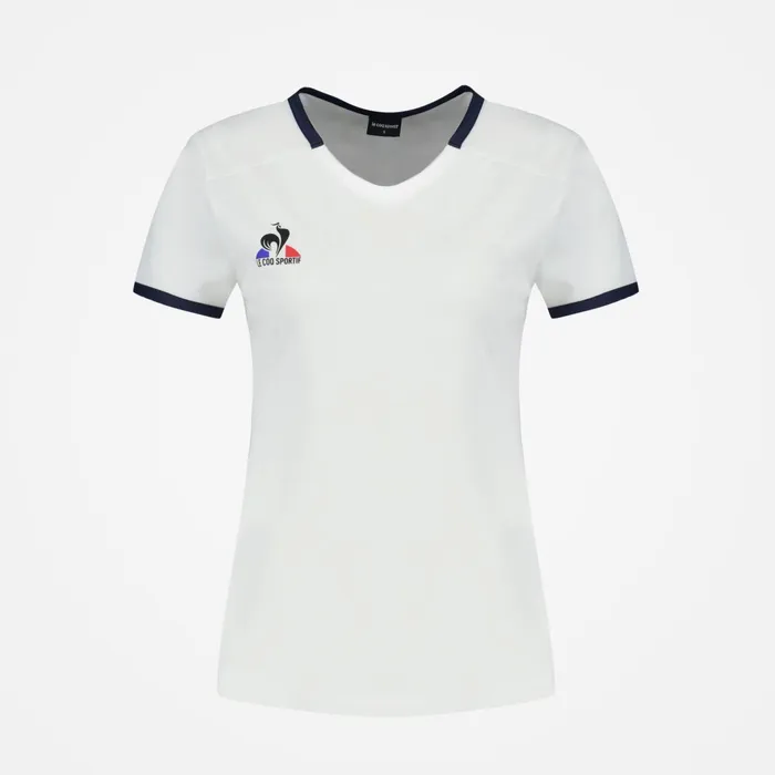Le Coq Sportif Tennis TShirt New Optical Whitedress Blues Women Tshirts Polos Shirts And Tops Le Coq Sportif Tennis TShirt New Optical Whitedress Blues Women Tshirts Polos Shirts And Tops
