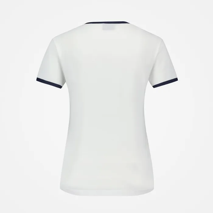 Le Coq Sportif Tennis TShirt New Optical Whitedress Blues Women Tshirts Polos Shirts And Tops