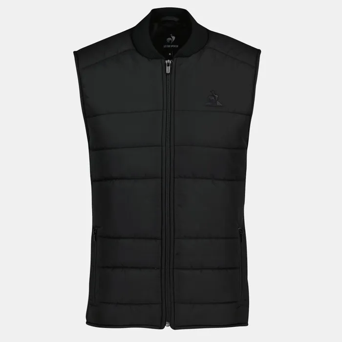 Le Coq Sportif Ton Sur Ton Down Jacket Sans Manche MenWomen Jackets